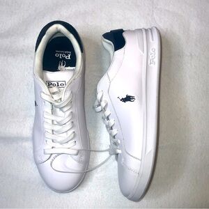 Polo Ralph Lauren Men’s Heritage Court lll Leather Sneaker Size 10